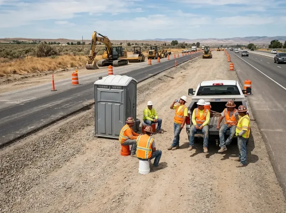 highway-road-construction-crew-007 — frequently asked questions, Porta Potty and Restroom Rentals in Midway, FL